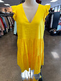 Dress Casual Short By Antonio Melani In Yellow, Size:Xs