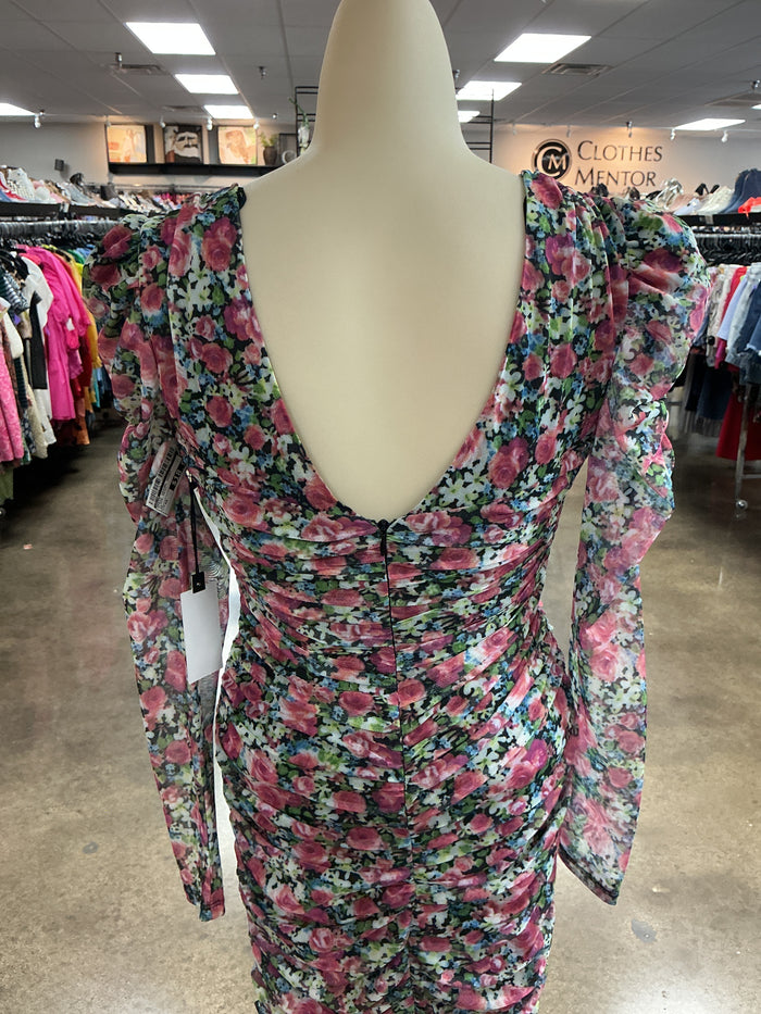 Dress Casual Short By Astr In Floral Print, Size:Xs