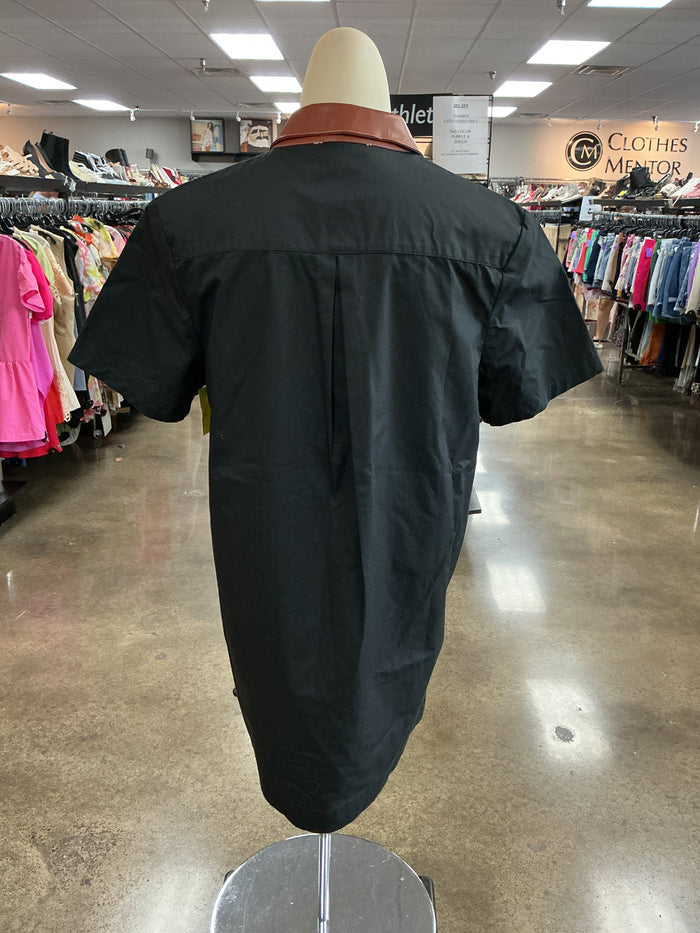 Dress Casual Short By Clothes Mentor In Black & Brown, Size:S