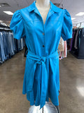 Dress Casual Short By Clothes Mentor In Blue, Size:S
