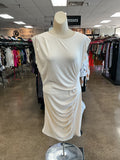 Dress Casual Short By Clothes Mentor In Cream, Size:L