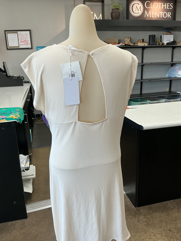Dress Casual Short By Clothes Mentor In Cream, Size:L
