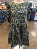 Dress Casual Short By English Factory In Floral Print, Size:S
