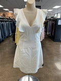 Dress Casual Short By French Connection In Cream, Size:S