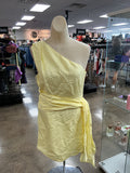 Dress Casual Short By French Connection In Yellow, Size:6