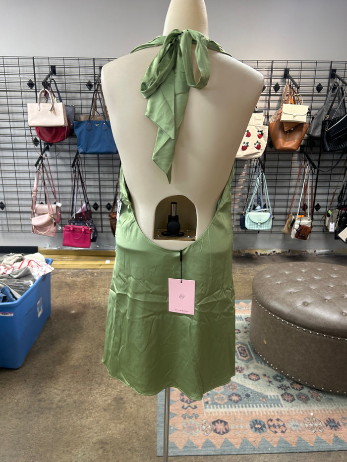 Dress Casual Short By Hello Molly In Green, Size:S