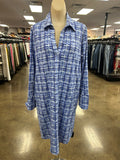 Dress Casual Short By J. McLaughlin In Blue, Size:Xl