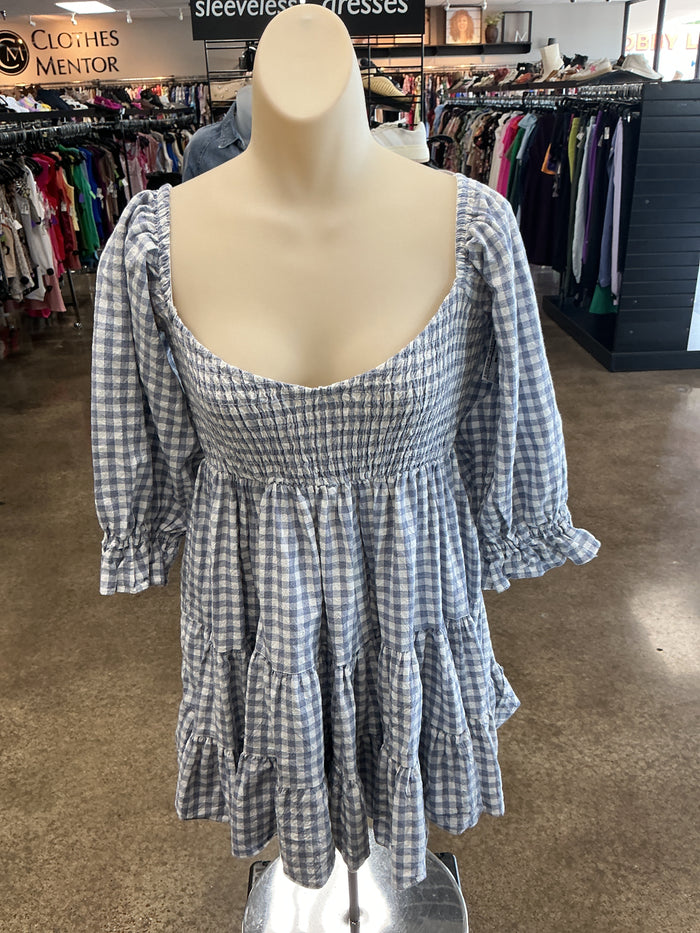 Dress Casual Short By Mable In Blue & White, Size:M