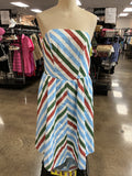 Dress Casual Short By Maeve In Striped Pattern, Size:Mp