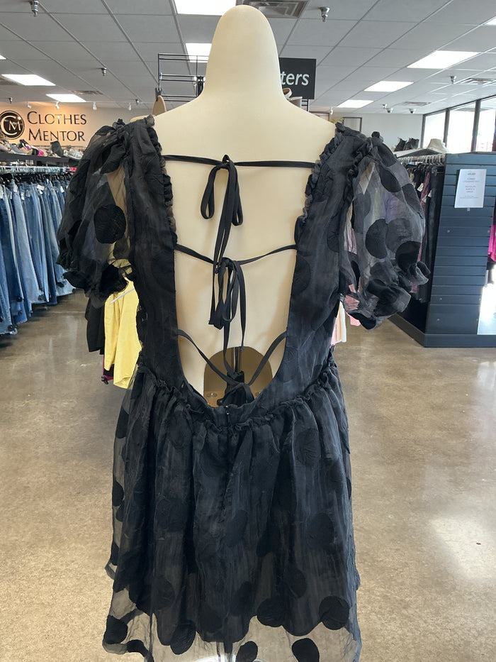 Dress Casual Short By Topshop In Black, Size:10