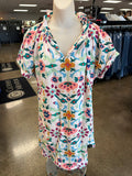 Dress Casual Short By Umgee In Floral Print, Size:S