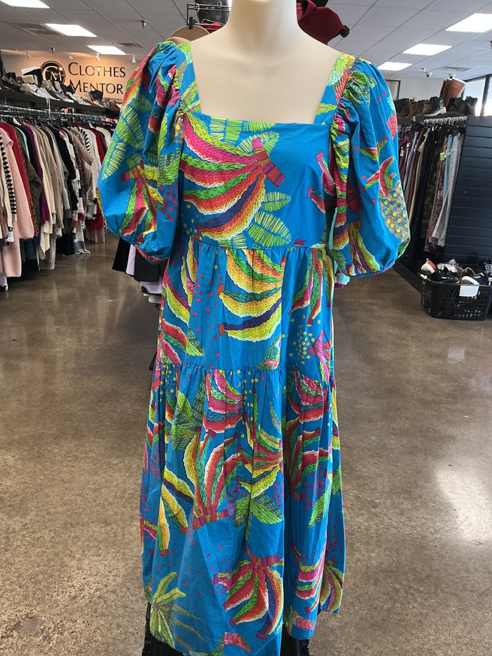 Dress Designer By Farm Rio In Tropical Print, Size:S