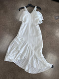 Dress Party Long By Tularosa In White, Size:Xxs