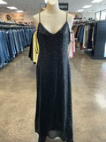 Dress Party Midi By Anthropologie In Black, Size:S