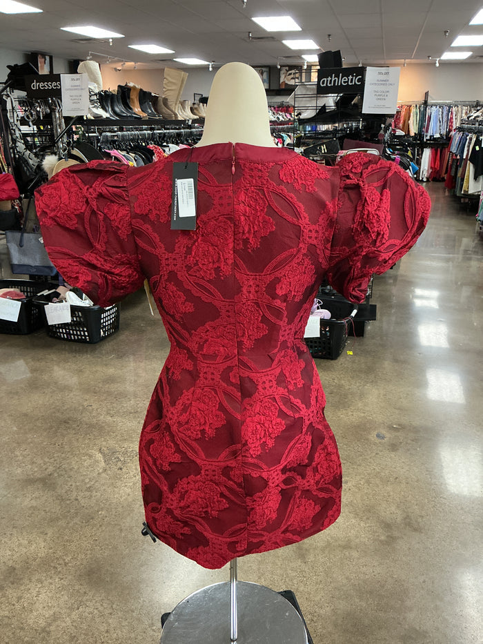Dress Party Short By Clothes Mentor In Red, Size:S