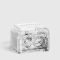 Shop Rescue Spa duo pencil sharpener with clear casing for slim and jumbo cosmetic pencils