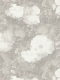 Dutch Floral Wallpaper - Grey
