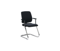 Early Bird Visitor Chair - Black