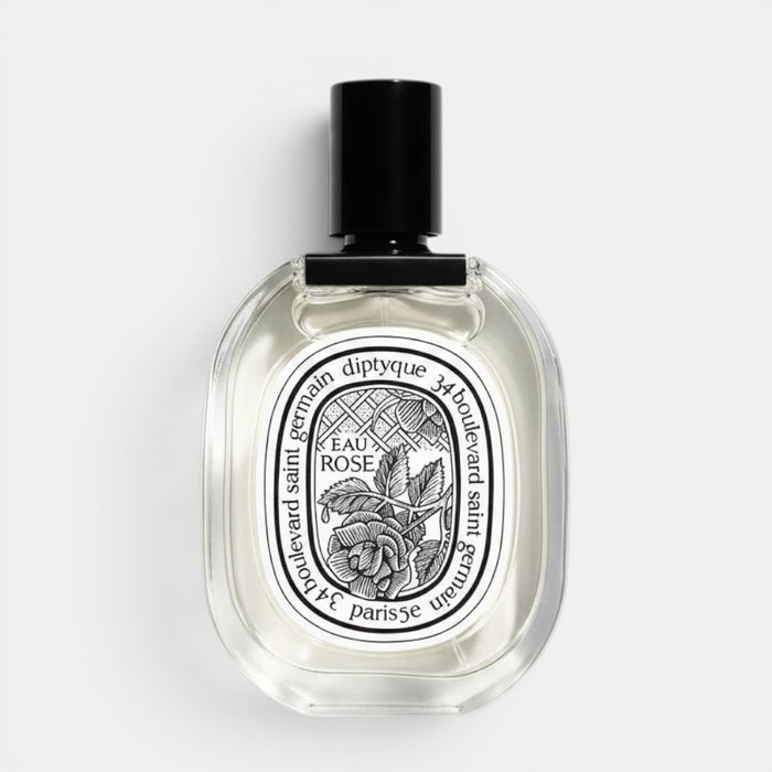 Shop Rescue Spa Eau Rose Eau de Toilette with Damascena and Centifolia rose notes in a clear glass bottle