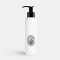 Shop Rescue Spa Eau Rose hand and body lotion in a white 200ml pump bottle with a black dispenser