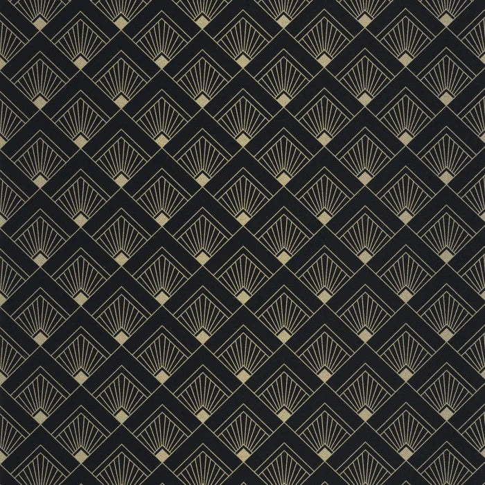 Effervescence Wallpaper - Noir dore