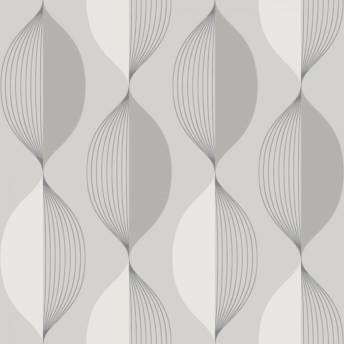Ellips Wallpaper - Grey - Discontinuing