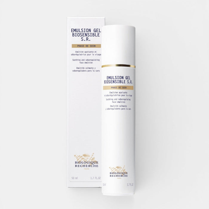 Emulsion Gel Biosensible S.R. packaging on a white background