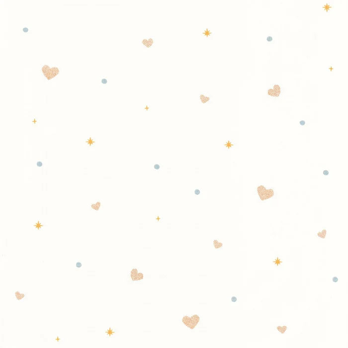 Estelle Wallpaper - Blanc Multico