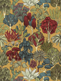 Exotic Oasis Wallpaper - Yellow/Red