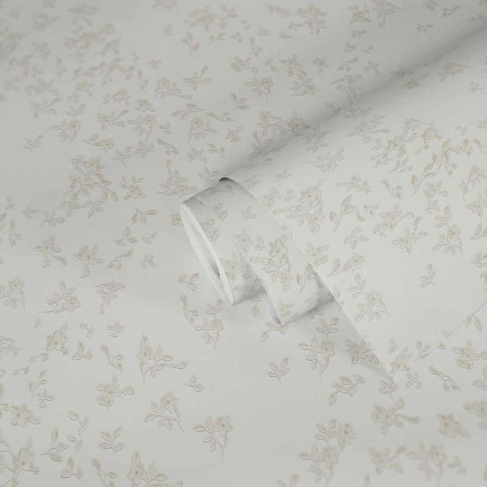 Versace Fall Wallpaper - Cream/Bronze