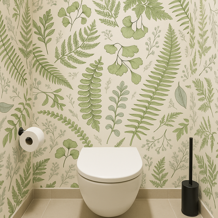Fern Wallpaper - Custom Sized Wallpaper Mural (per m2)