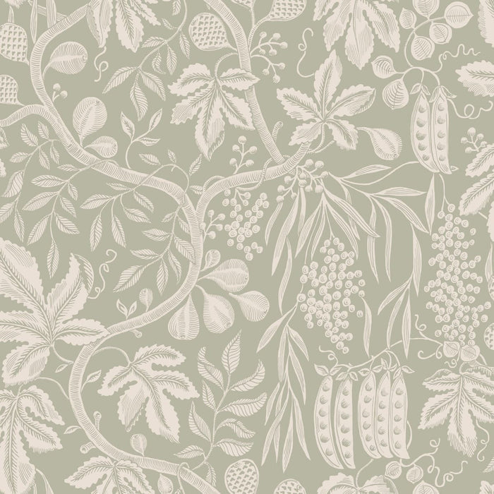 Fig Garden Wallpaper - Garden Green