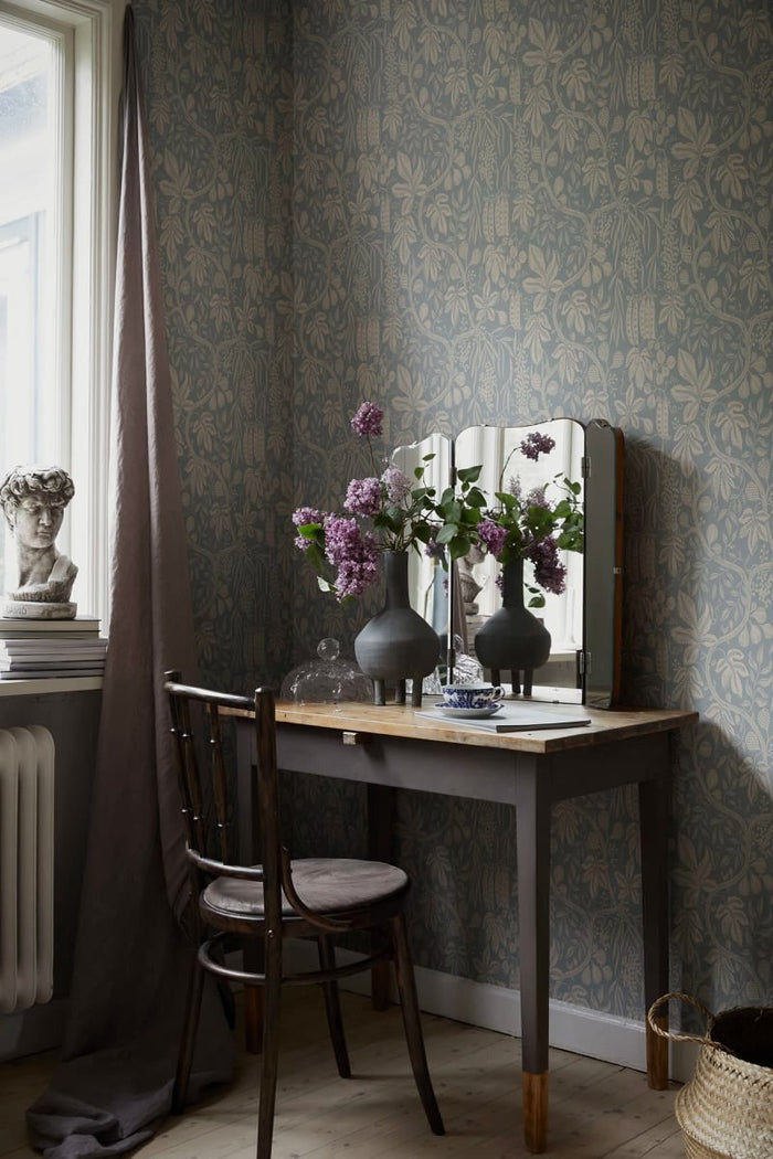 Fig Garden Wallpaper - Garden Green