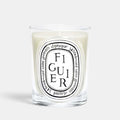 Shop Rescue Spa Diptyque Figuier scented candle in a clear glass vessel with a signature white oval label