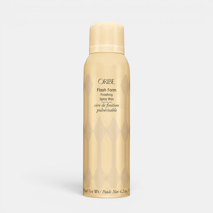 Shop Rescue Spa Oribe Flash Form Finishing Spray Wax in a gold aerosol bottle for textured hair styling.