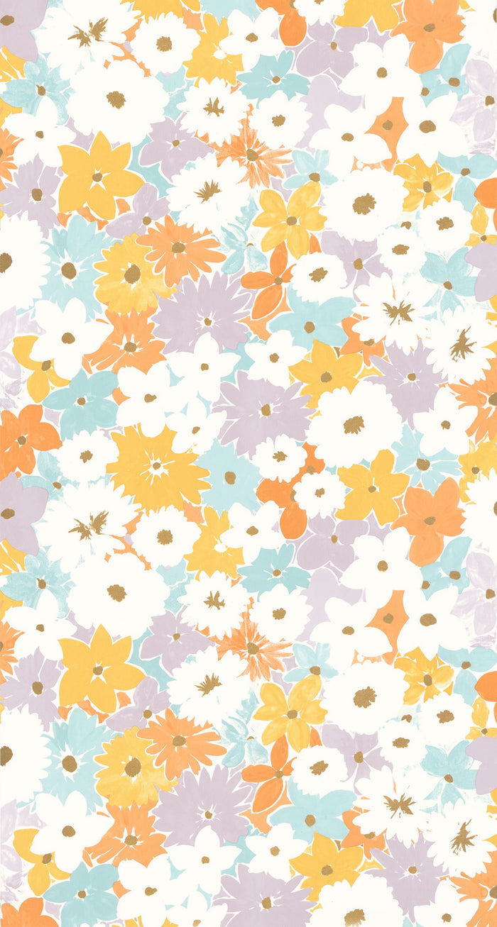 Flora Power Wallpaper - Multi