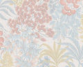 Floral Bliss Wallpaper (Metropolitan Stories 3 Collection) - Blue/Pink