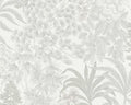Floral Bliss Wallpaper (Metropolitan Stories 3 Collection) - White/Grey