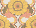 Floral Fantasy Wallpaper - Yellow/Orange