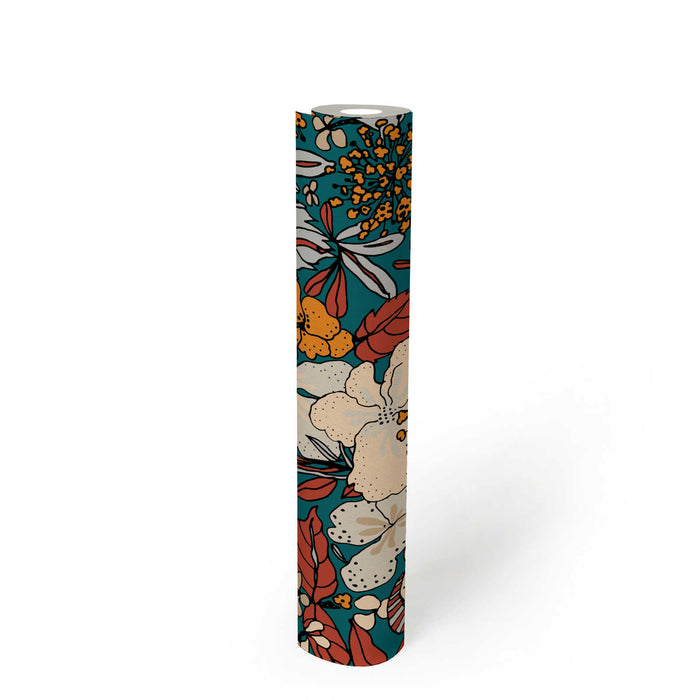 Floral Impression Wallpaper - Autumn