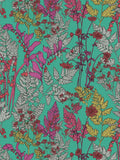 Floral Wallpaper - Teal