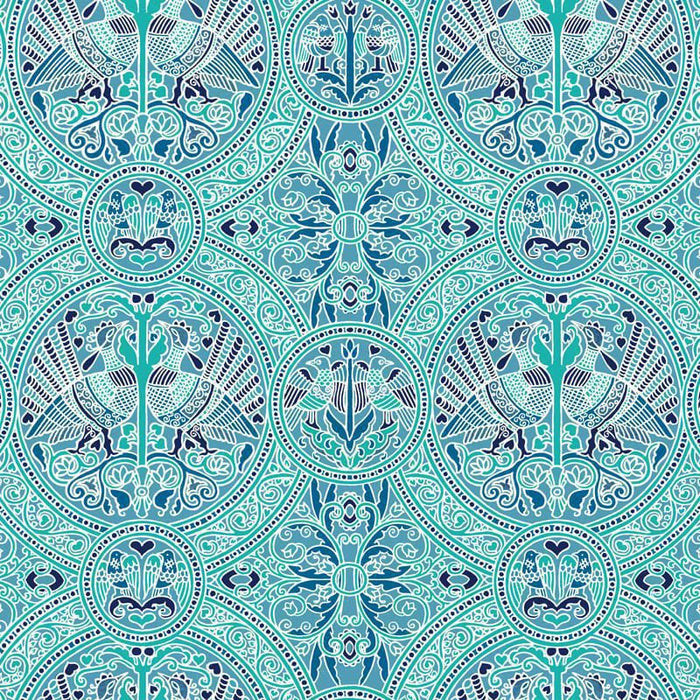 Florence Broadhurst - Arabian Birds - Fabric