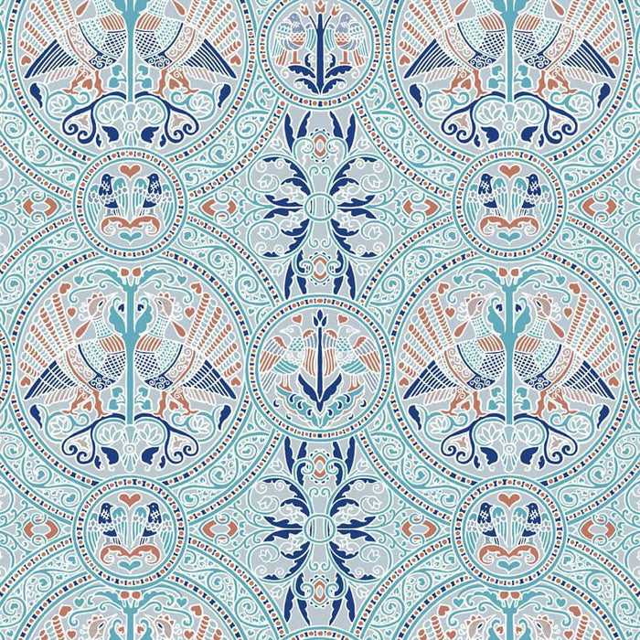 Florence Broadhurst - Arabian Birds - Fabric