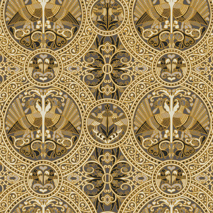 Florence Broadhurst - Arabian Birds - Fabric