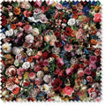 Flowerbomb Velvet - Fabric - Scarlett