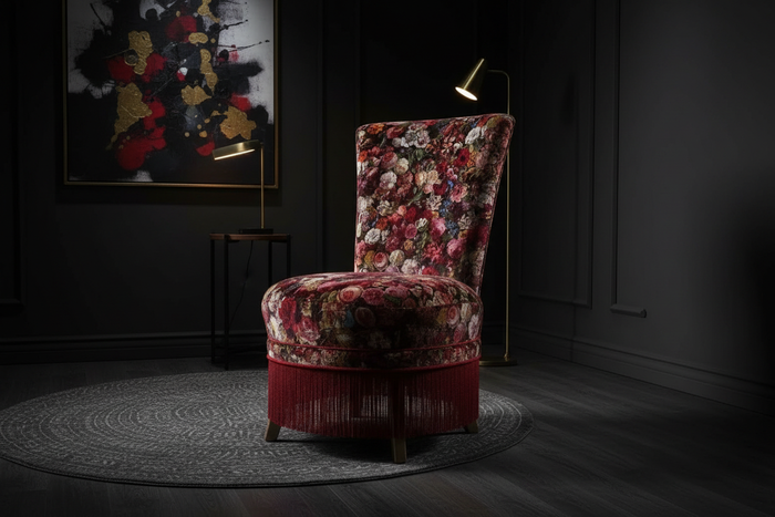 Flowerbomb Chair - Black Room