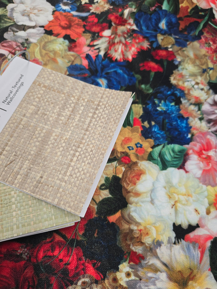 Flowerbomb Velvet - Fabric - Scarlett