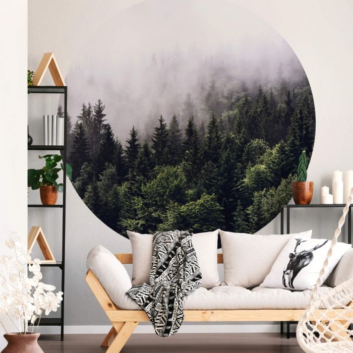 Forest Mist - Wall Mural