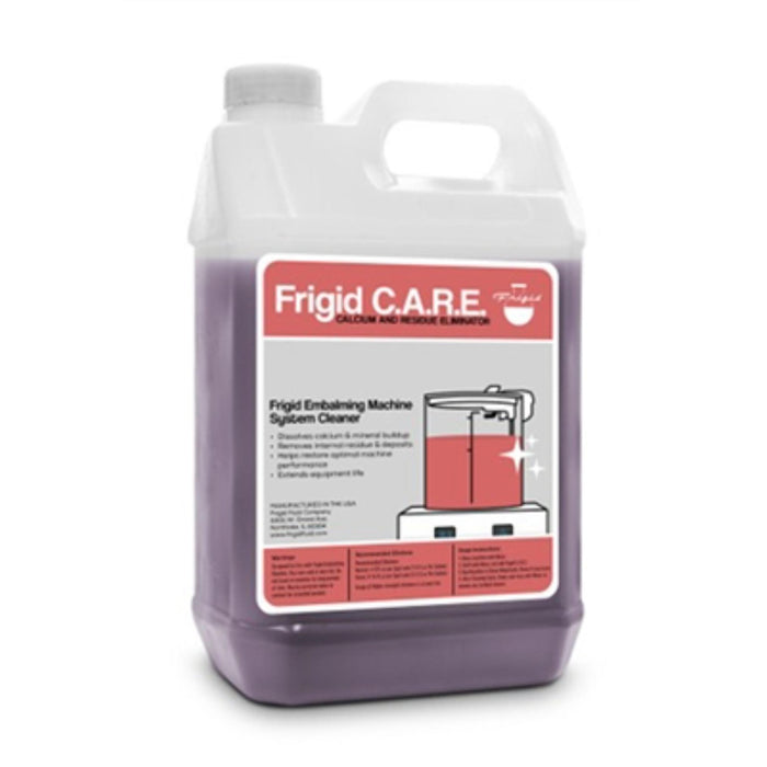 Frigid Care Embalming Machine Cleaner used in funeral service operations, from lynch supply