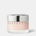 Shop Rescue Spa Chante Caille Future Skin Gel Foundation in a glass jar with a silver lid for a natural finish
